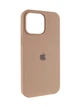 Чехол для iPhone 13 силиконовый Soft-touch Silicone Case Full Size (AA) Desert Gold - изображение 1
