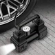 Автомобильный компрессор портативный Air Pump SCK619 12V с манометром и LED фонарем стрелочный - изображение 1