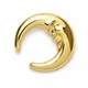Брошь BROCHE Космос Луна из стали золотистая BRBF115489 - изображение 3
