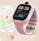 Детские смарт часы Lemfo DF99 с AMOLED дисплеем, до 5–7 дней работы, GPS трекером, 4G SIM-картой и кнопкой SOS Синий - изображение 8