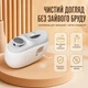 Электрические кусачки для ногтей с полировочной насадкой, LED-подсветкой и контейнером для обрезков, розовый - изображение 4