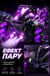 Радиоуправляемая машинка болид 4×4 с LED-подсветкой, дрифтом 360°, omni-колесами, эффектом пара, пультом 2.4GHz и USB-зарядкой, голубой - изображение 6