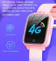 Детские смарт часы Lemfo T13 с GPS / Wi-Fi / LBS геолокацией, видеозвонками, двойной HD камерой, SOS и влагозащитой IP67 Розовый - изображение 6