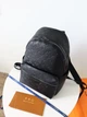 Рюкзак Louis Vuitton Discovery чорний шкіряний Луі Вітон (109) - зображення 8
