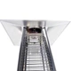 Вуличний газовий обігрівач Activa Pyramide Cheops II Grey Black 9,3 кВт сіро чорний (13610GB) - изображение 4