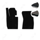 Комплект ковриков в салон Star-Tex на BMW Z4 E89 (2009 - 2016) текстиль/Tokyo Графит + Черный - изображение 1