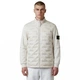 Мужская куртка в стиле Stone Island Full Zip Jacket белая размер XL (SI24001.6XL) - изображение 4