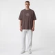 Мужская футболка в стиле Stone Island Compass Organic T-Shirt фиолетовая, размер M (SI12007.1M) - изображение 3