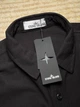 Мужская рубашка в стиле Stone Island Stretch Velvet Overshirt черная размер M (SI11004.1M) - изображение 5