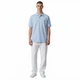 Мужская футболка поло Ralph Lauren Classic Fit Mesh Polo Shirt голубая, размер L (RL13002.12L) - изображение 3