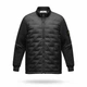 Чоловіча куртка в стилі Stone Island Full Zip Jacket чорна розмір XL (SI24001.3XL) - зображення 1