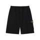 Чоловічі шорти в стилі Stone Island Brushed Cotton Fleece Cargo Shorts чорні розмір M (SI18004.1M) - зображення 1