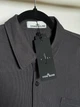 Мужская рубашка в стиле Stone Island Stretch Velvet Overshirt темно-серая размер M (SI11004.7M) - изображение 5