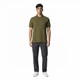 Мужская футболка поло Tommy Hilfiger с вышитым логотипом Tonal Embroidery Logo, хаки, размер L (TH12001.2L) - изображение 2