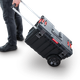 Ящик для инструментов на колесах QBRICK SYSTEM ONE TROLLEY VARIO (605x405x345мм) (5901238256830) - изображение 3