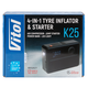 Компрессор автомобильний портативный VITOL K-25 6000mAh (на АКБ) - изображение 4