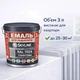 Эмаль акриловая термостойкая SkyLine для радиаторов и труб отопления RAL 7024 Графитовая 3 л - изображение 8