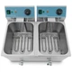 Фритюрниця електрична GoodFood EF88T BLUE із краном - изображение 4