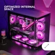 Корпус для ПК Mars Gaming MC-FUSION Черный (102023567) - изображение 4