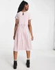 Cукня-смок Wednesday's Girl in Smudge Spot Print Рожевий XS 104193408 - изображение 3