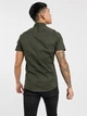Сорочка ASOS DESIGN Stretch Skinny Fit Хакі M 9582834 - изображение 2