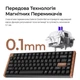 Клавіатура бездротова Keychron K2 HE Magnetic Switch Black RGB (K2H-F1-UA) - зображення 9