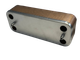 Теплообменник пластинчатый 12 пластин ZILMET для Ariston, Beretta, Viessmann (995945) - изображение 2