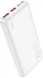 УМБ Hoco J101 Astute Fully Compatible 10000 mAh 22.5W PD/QC3.0 White (6931474782489) - зображення 1