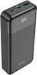УМБ Hoco J102A Cool Figure 20000 mAh 20W PD/QC3.0 Black (6931474783622) - изображение 1