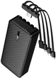 УМБ Borofone BJ84A Smooth With Four Cables 20000 mAh 10W Black (6941991126178) - зображення 5