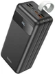 УМБ Hoco J86B Electric Fully Compatible 60000 mAh 22.5W QC3.0/QC2.0/PD Black (6931474771742) - зображення 1