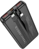 УМБ Borofone BJ57 Graceful Fully Compatible With Cable 10000 mAh 22.5W PD/QC/FCP/SCP/AFC Black (6941991111846) - зображення 4