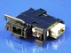 Замок люка пральної машини Ariston/Indesit чорний плоский (C00111494) - зображення 1
