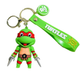 Брелок Черепашки ниндзя Рафаель Rafael Ninja Turtles детский брелок на рюкзак, ключи 6,5 см - изображение 5