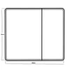 Зеркальный шкафчик Mixxus Premium Olivary CM01-80x70x13 с LED Touch, диммером, регулятором яркости (MI8296) - изображение 5