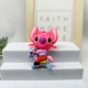 Фигурки Лило и Стич брелки Lilo and Stitch мини детский игровой набор 9 шт резиновых фигурок 6 см - изображение 9