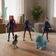 Набор фигурок Кпоп Охотиницы на демонов KPop Demon Hunters 5 шт: Руми, Мира, Зои, тигр Дерпи, сорока Суси детские игрушки 5 шт 5-12 см - изображение 2