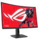 Монітор Asus 31.5" ROG Strix XG32WCS HDMI, DP, USB-C, VA, 2560x1440, 180Hz, 1ms, sRGB 125%, CURVED, FreeSync, HAS, HDR400 (90LM0AC0-B0197) - зображення 5