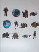 Как приручить дракона стикеры наклейки How to Train Your Dragon аксессуары набор наклеек стикерпак Беззубик 54 шт - изображение 11