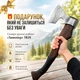 Топор ручной работы Тамплиер кованый У8ГА туристический охотничий для кемпинга бушкрафта и подарка с деревянной рукоятью 42 см Gorillas BBQ TR29 - изображение 3