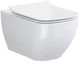 Сидіння - кришка для унітаза Cersanit Metropolitan OK581-009-BOX Soft Close дюропласт - зображення 7