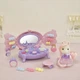Figurka Epoch Sylvanian Families Pony's Vanity Dresser z akcesoriami (5054131057049) - obraz 3
