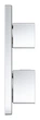 Термостат прихованого монтажу для 1 споживача Grohe Grohtherm Cube (24153000) - изображение 2
