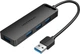 USB-хаб Vention USB 3.0 -> 4xUSB-A 3.0, 5Gbps Black (CHLBB-SCB) - изображение 1