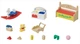 Zestaw figurek Epoch Sylvanian Families Babys Toy Box Snow Rabbit and Panda Babies z akcesoriami (5054131057094) - obraz 5