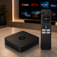 Смарт ТВ приставка Smart TV Q1 2/16GB Android 10 з голосовим керуванням Allwinner H313 2.4/5G для телевізора - зображення 1