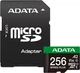 Карта памяти ADATA Speed Plus microSDXC 256GB Class 10 UHS-I U3 V30 A2 + SD адаптер (UD256GUI3V30A2SP-RA1) - изображение 1
