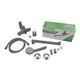 Змішувач для ванни PLAMIX OSCAR-006 EURO SET GRAPHITE (зі шлангом, лійкою та кронштейном) (Колір графіт) (PM6098) - изображение 4