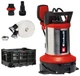 Насос дренажний Einhell Flutset GE-DP 7535 N LL ECO 750Вт, 18500л/год, вис. 9м, глиб. 7м, нержавіюча сталь, 5.7кг - изображение 1