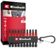 Біти Einhell 50мм бітотримач з карабіном, PH, PZ, T, H набір 10шт - изображение 1